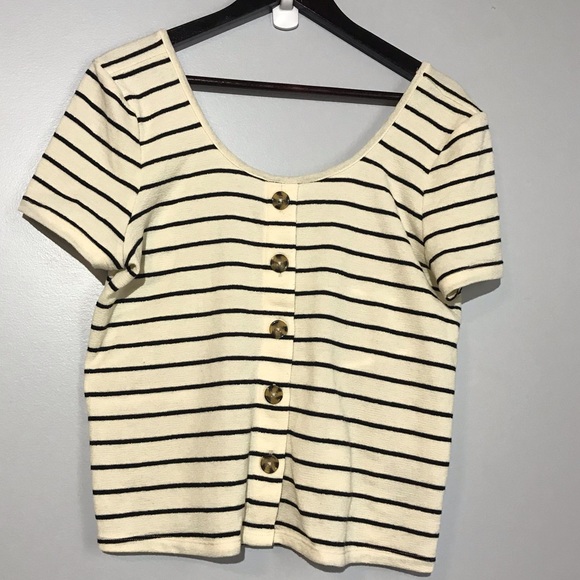 2 for $20 TORRID Scoop Neck Short Sleeve Button Front size 00 - Picture 2 of 10